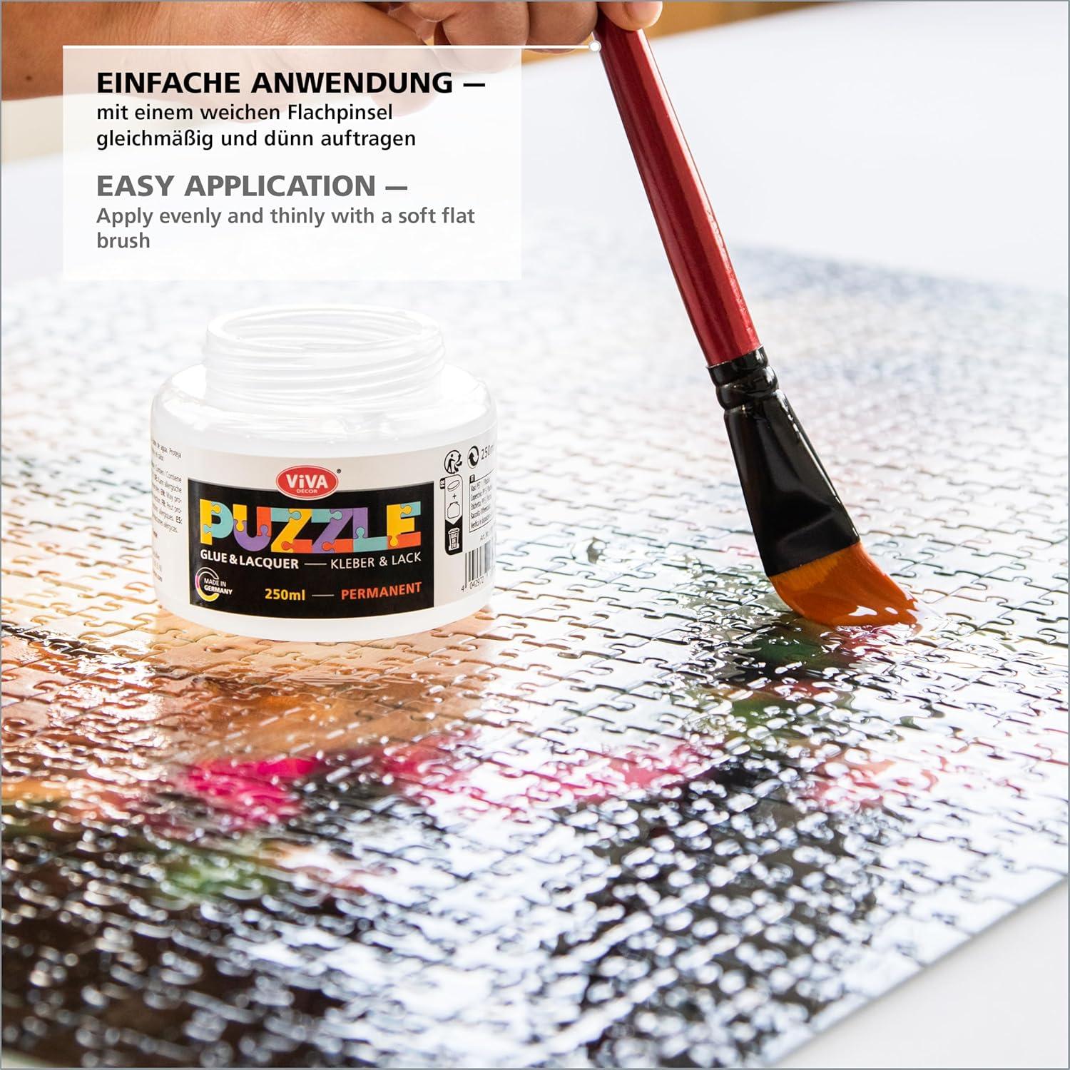 Pegamento para Rompecabezas Viva Decor 250 ml - Secado Rápido