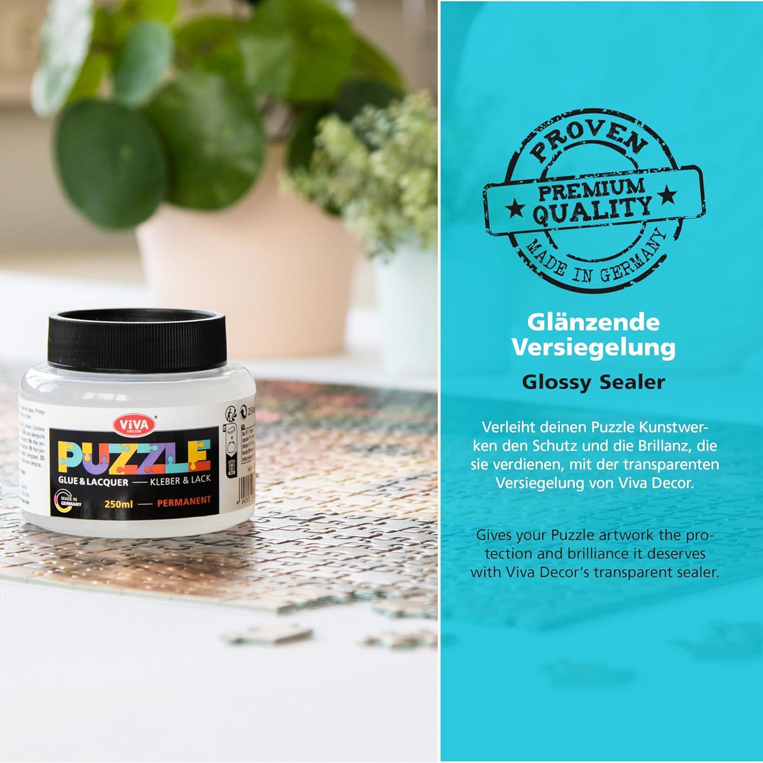 Pegamento para Rompecabezas Viva Decor 250 ml - Secado Rápido