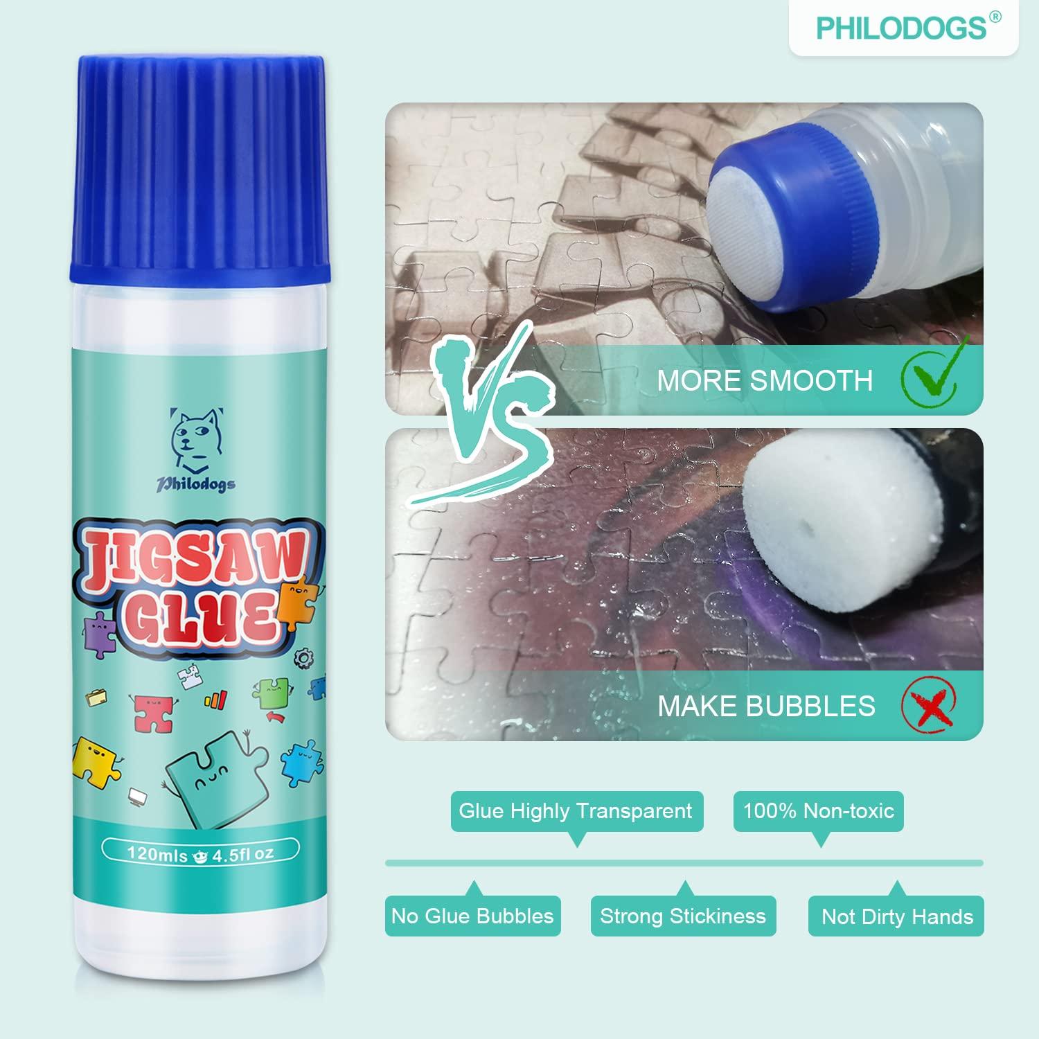 Pegamento para Rompecabezas PHILODOGS 120ml Ecológico y Rápido