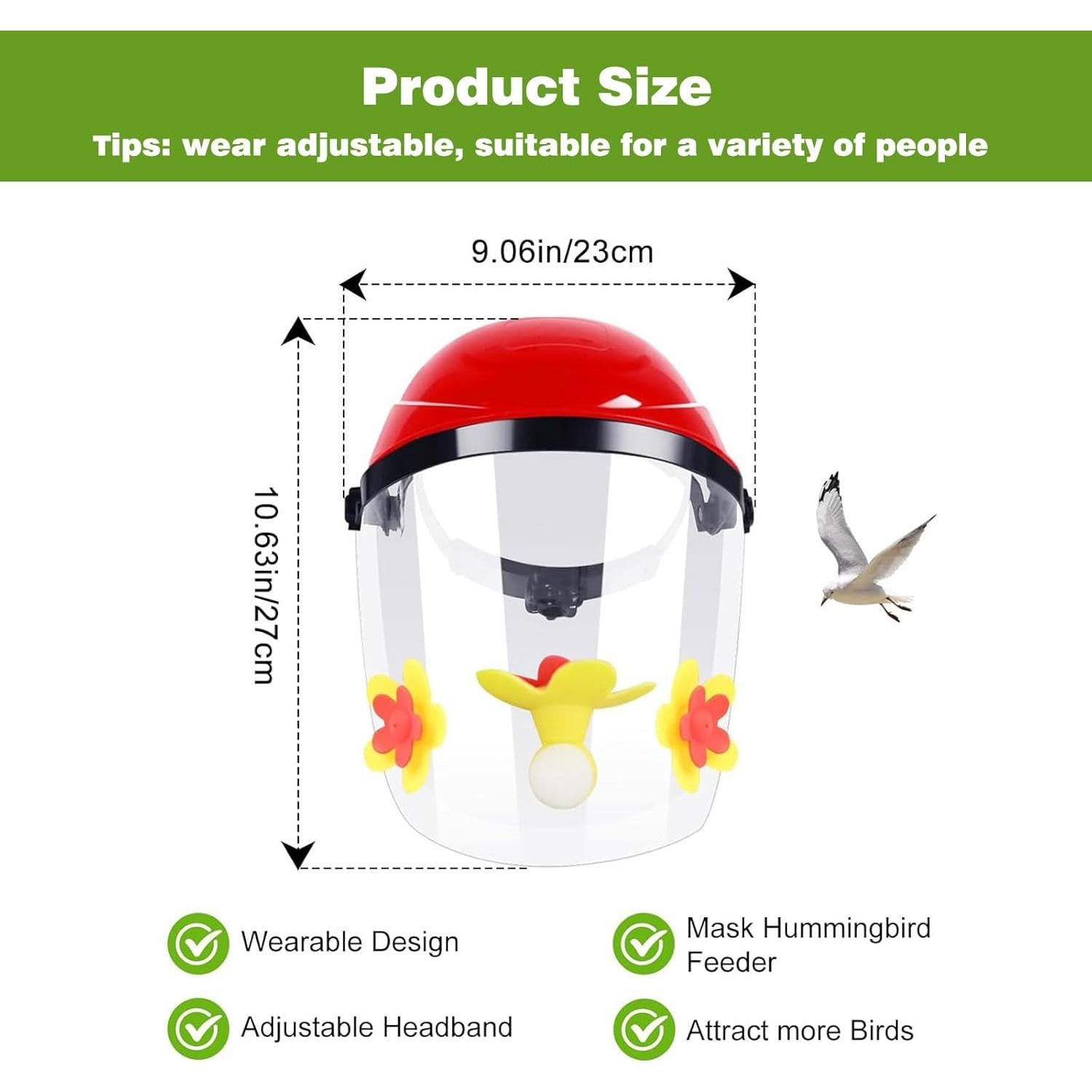 Alimentador de Colibríes Hsmanchry Amarillo 3 Puertos Ajustables