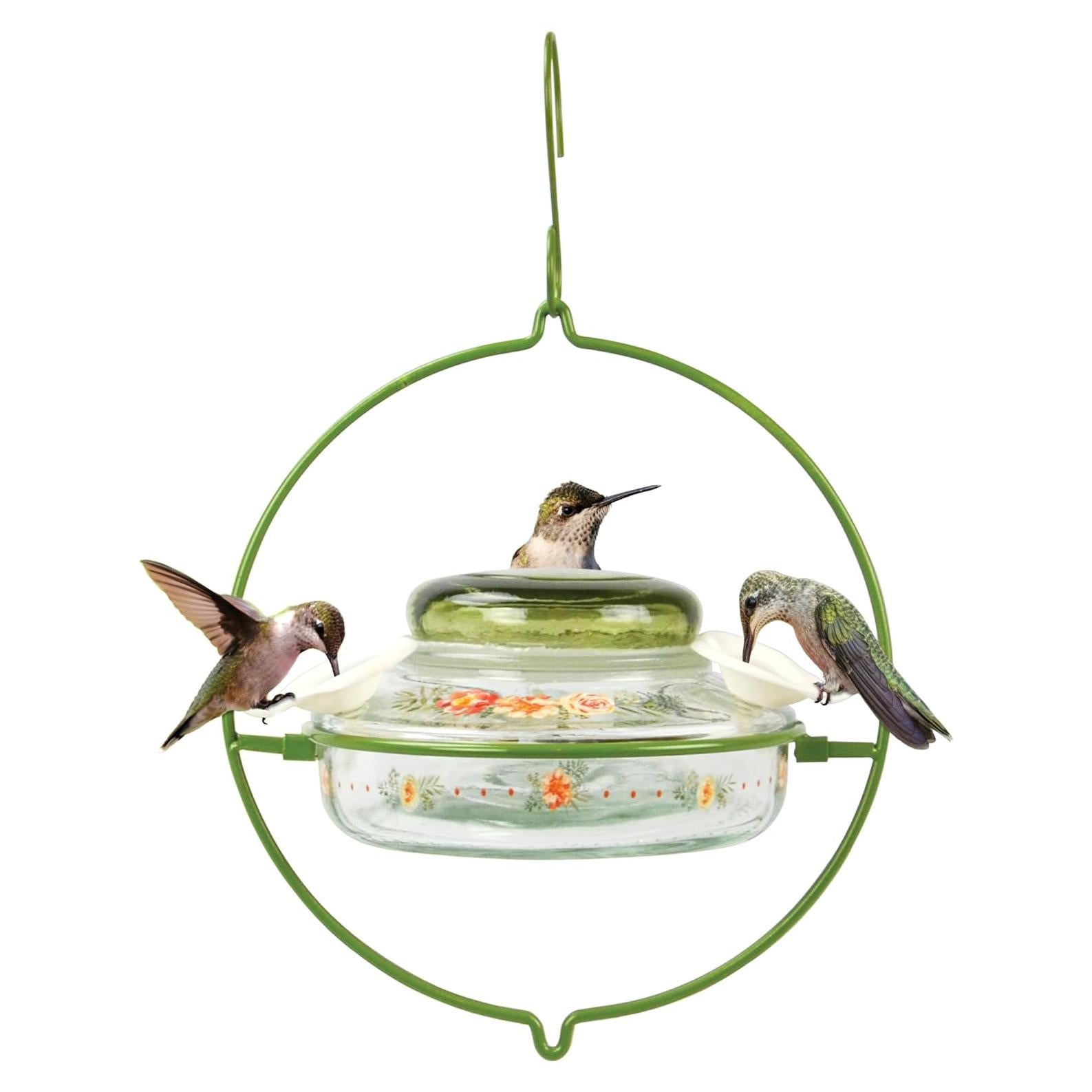 Alimentador de colibríes de vidrio Nature's Way Ramo de Gardenia