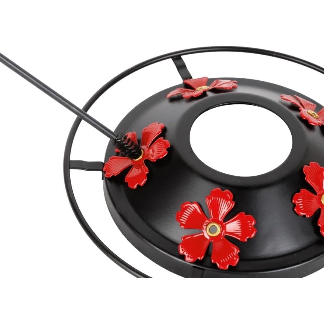 Paquete de 2 Cubiertas de Metal WOSIBO para Alimentador de Colibrí