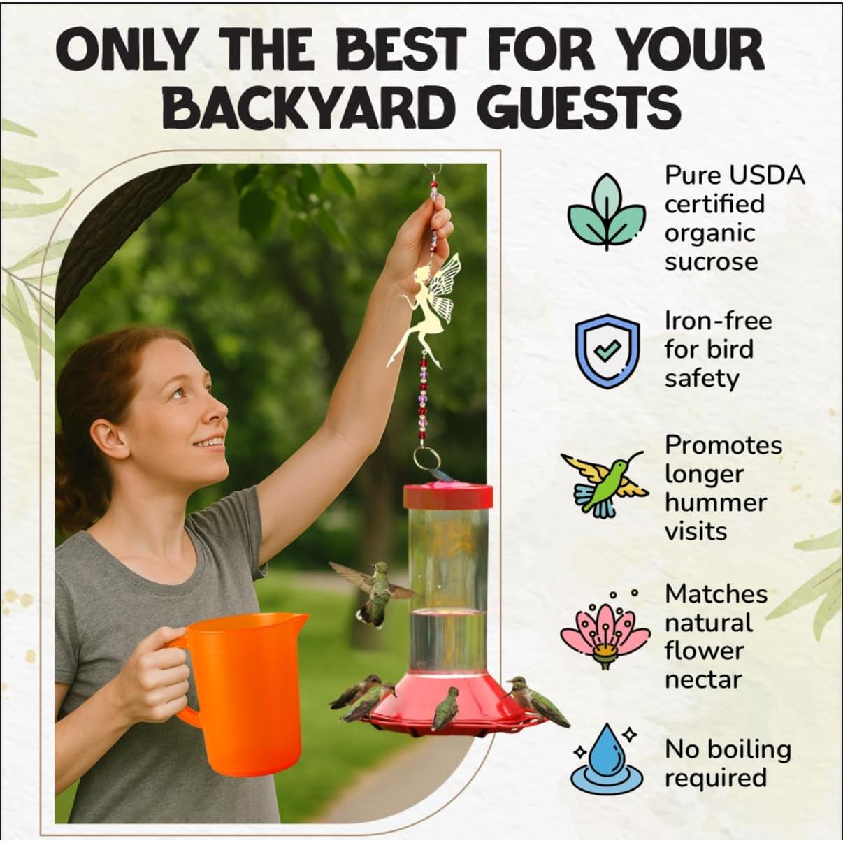 Néctar de Colibrí Orgánico Hummingbird Momma 2 x 240ml