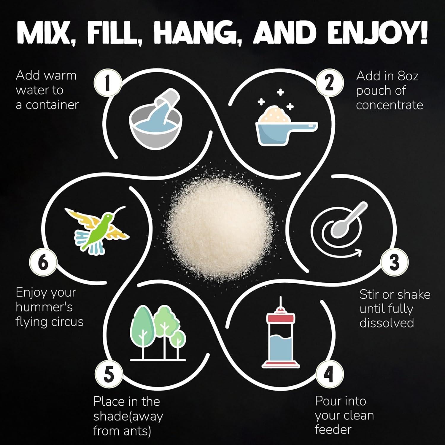 Néctar de Colibrí Orgánico Hummingbird Momma 2 x 240ml