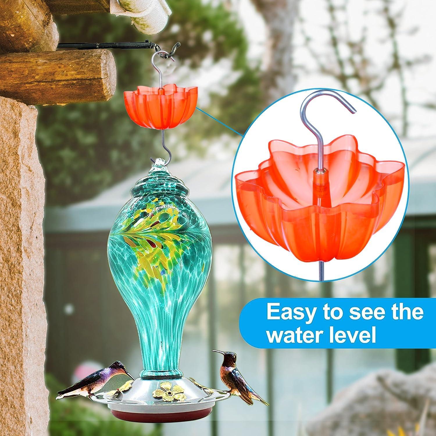 Moat para Hormigas Piffny Rojo 2 Paquete 6 oz para Colibríes