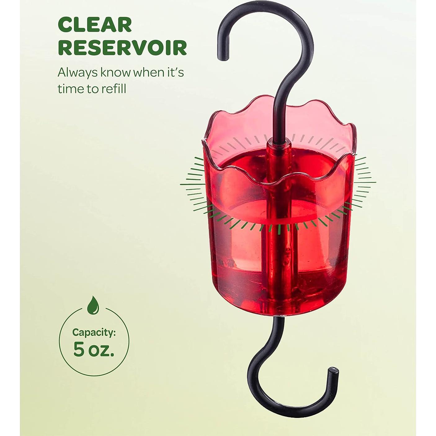 Moat para Hormigas SEWANTA 2pk Rojo - Protección Comederos Colibríes