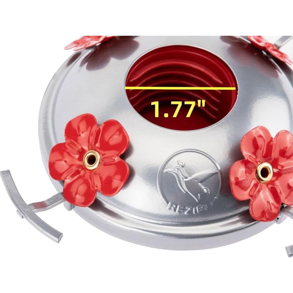 Base Inferior Reemplazo Alimentador Colibrí REZIPO Rojo