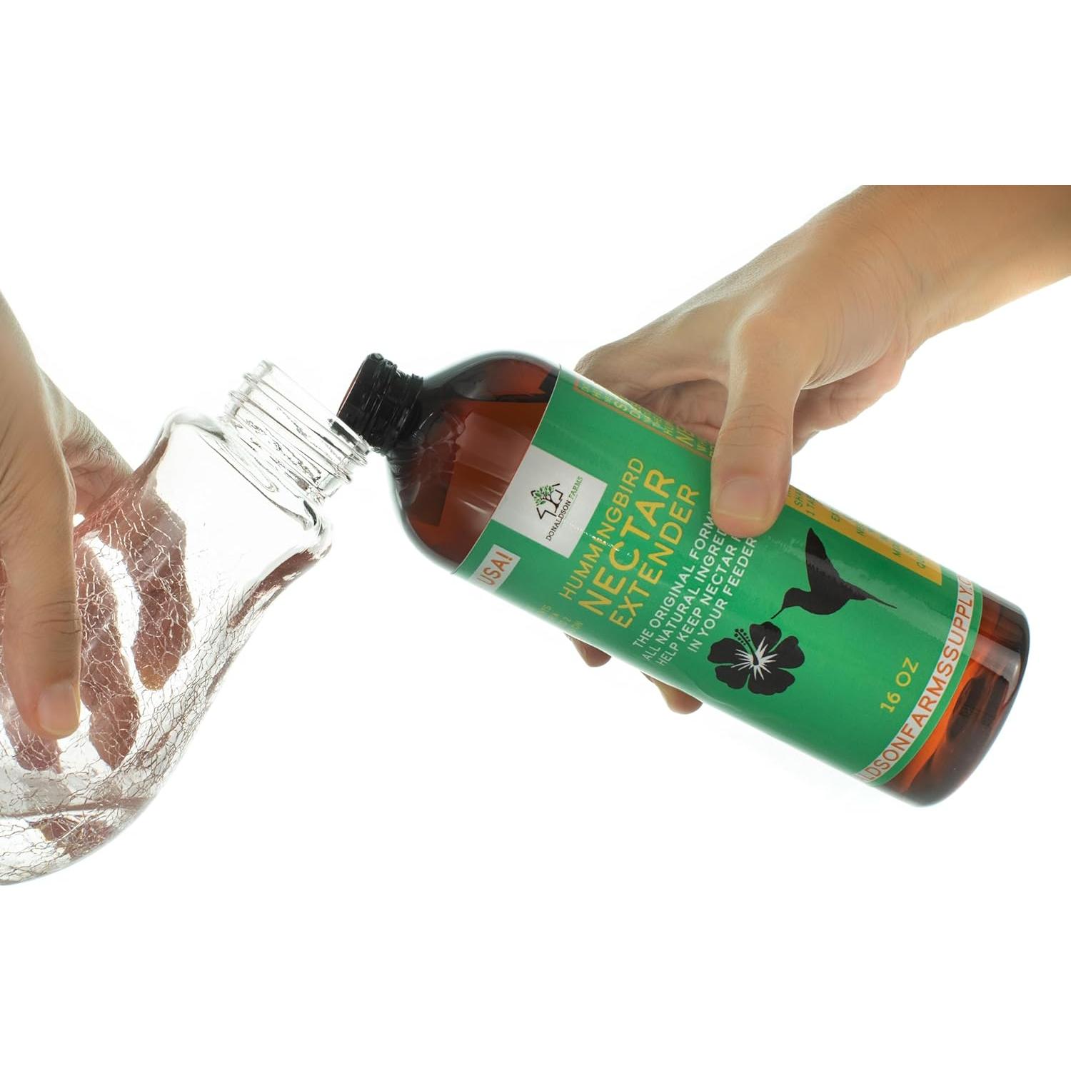 Extensor de Néctar Orgánico para Colibríes 16 oz - Donaldonson Farms