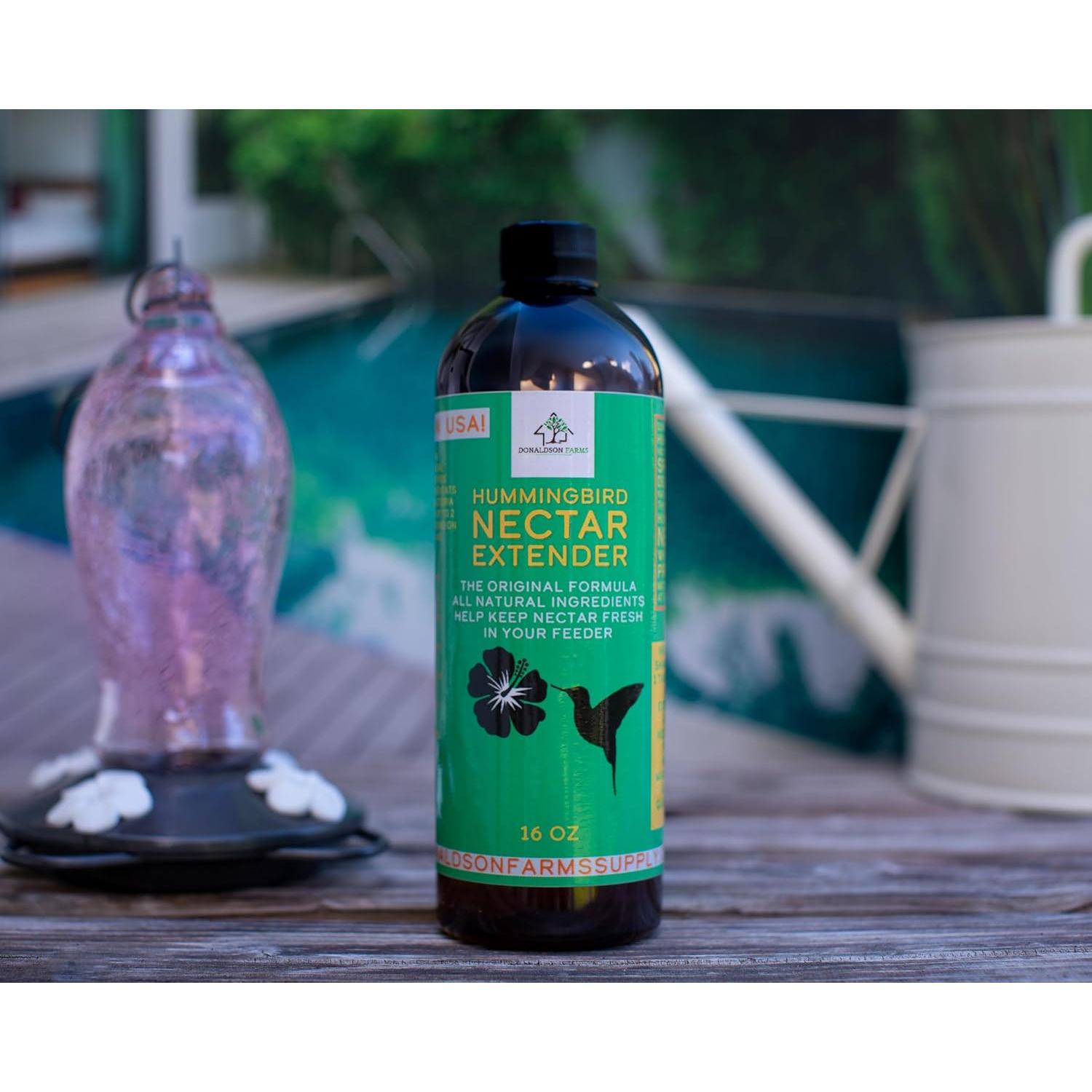 Extensor de Néctar Orgánico para Colibríes 16 oz - Donaldonson Farms