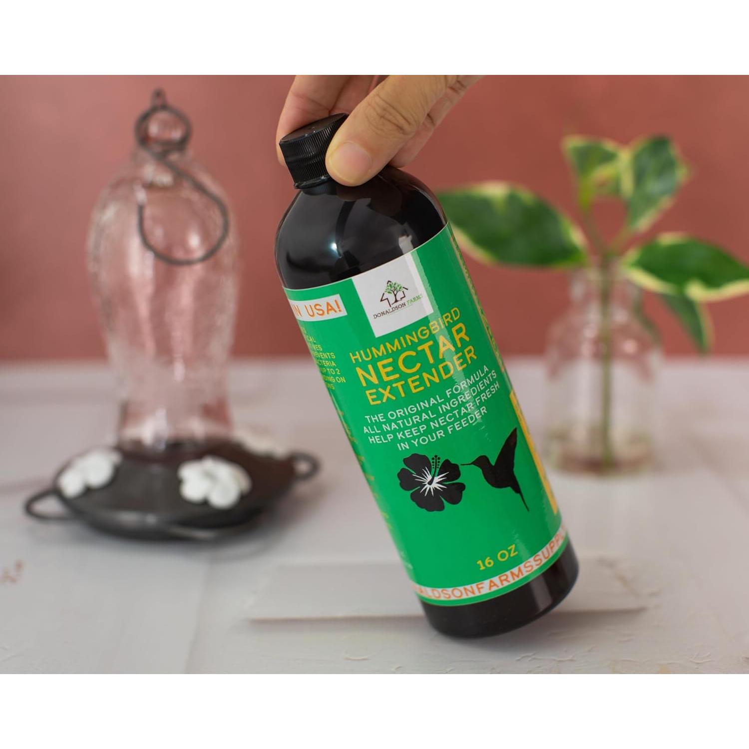 Extensor de Néctar Orgánico para Colibríes 16 oz - Donaldonson Farms