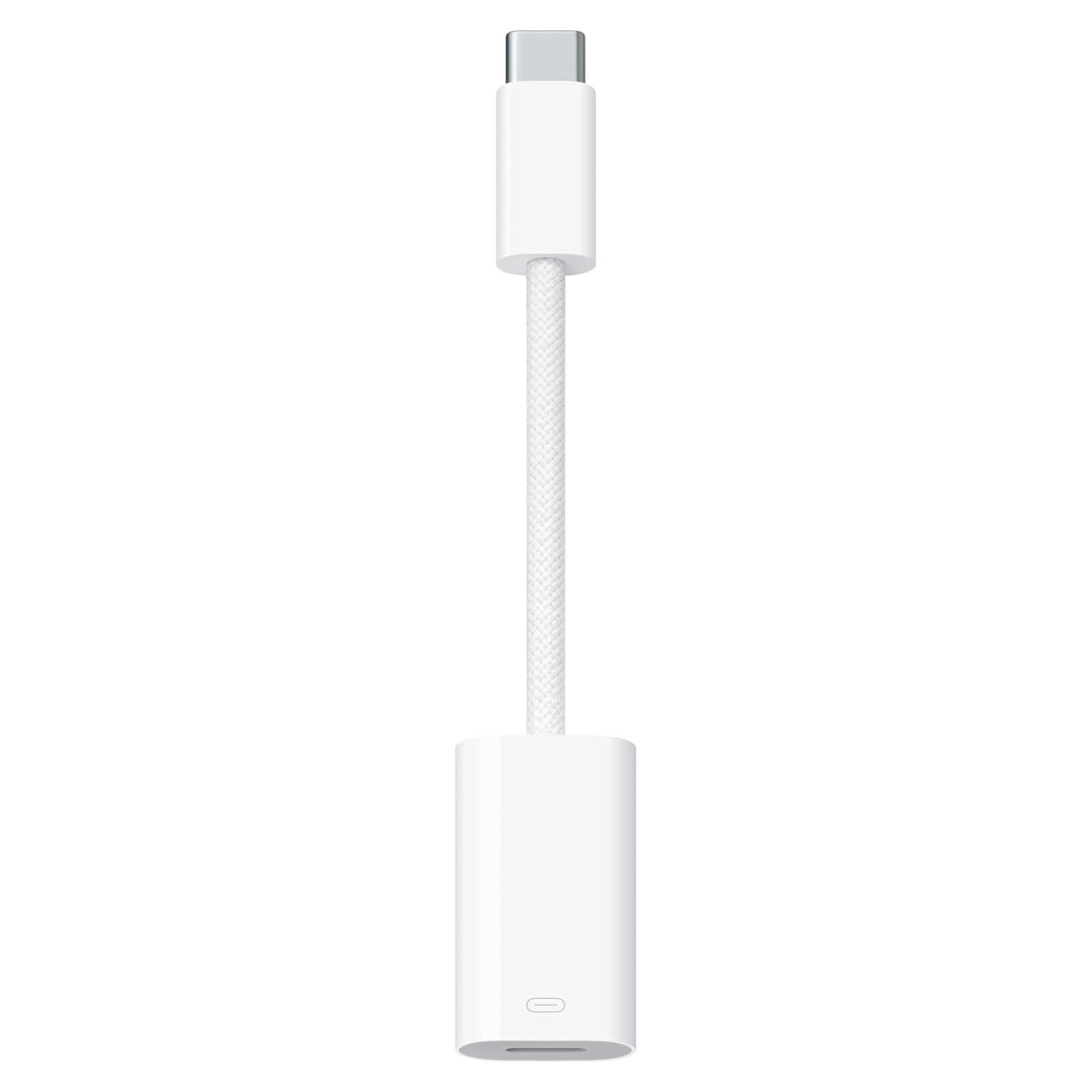 Adaptador USB-C a Lightning Apple MUQX3AM/A 15.6x6.7 cm