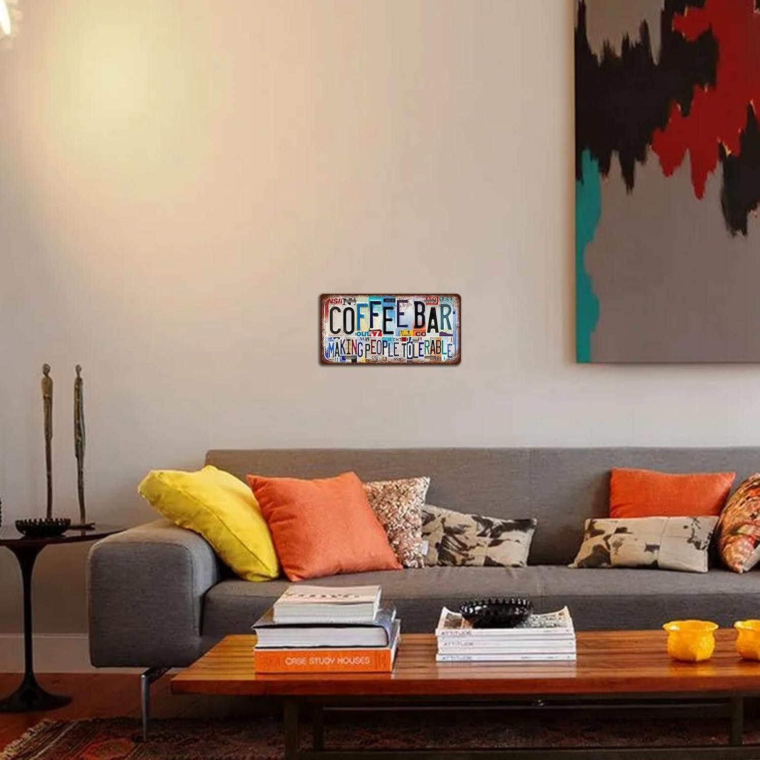 Placa de Licencia Retro Cueva de Gatos RCXsigns 30.48x15.24cm