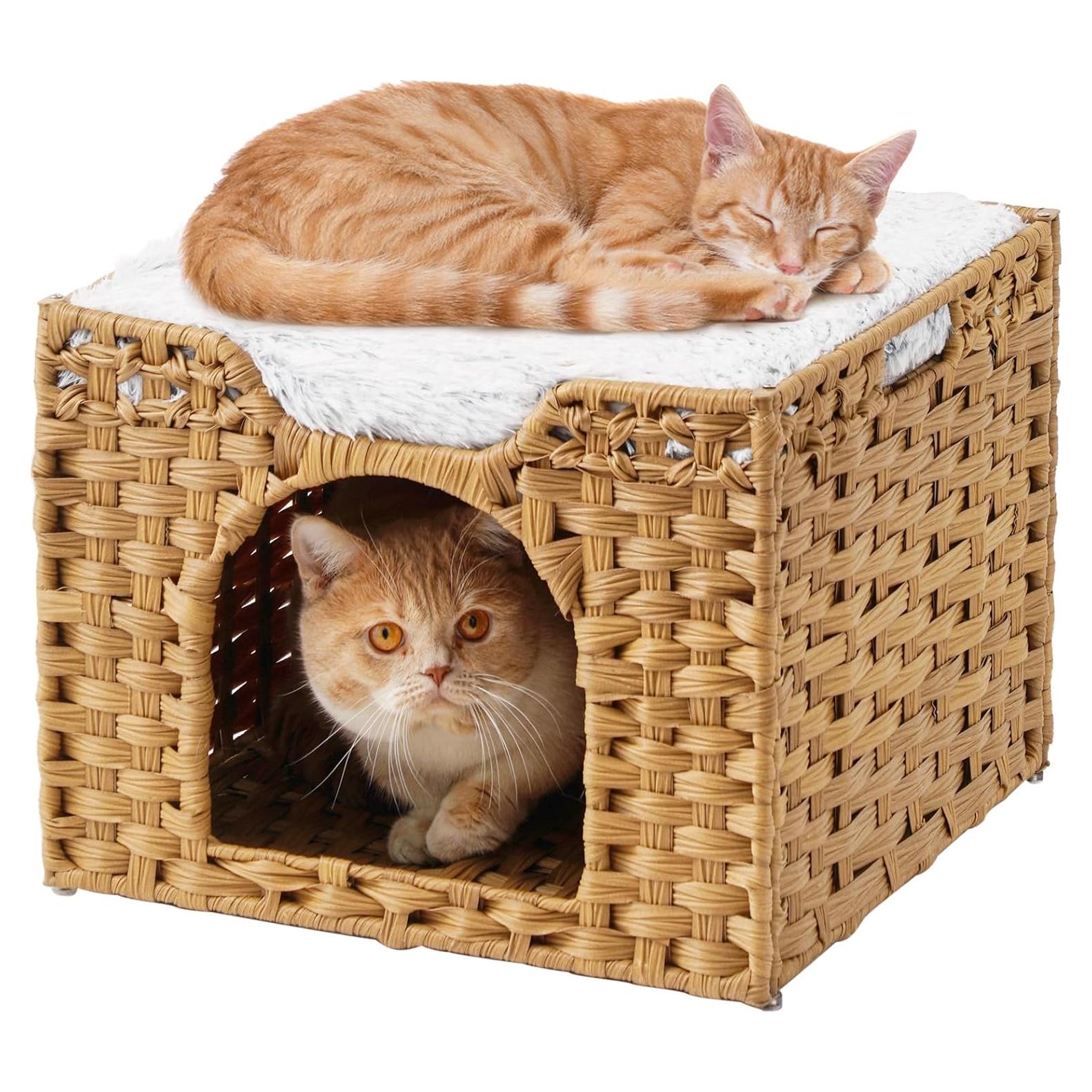 Cama para Gatos SETVSON Natural Mediana 42x42x33.5cm
