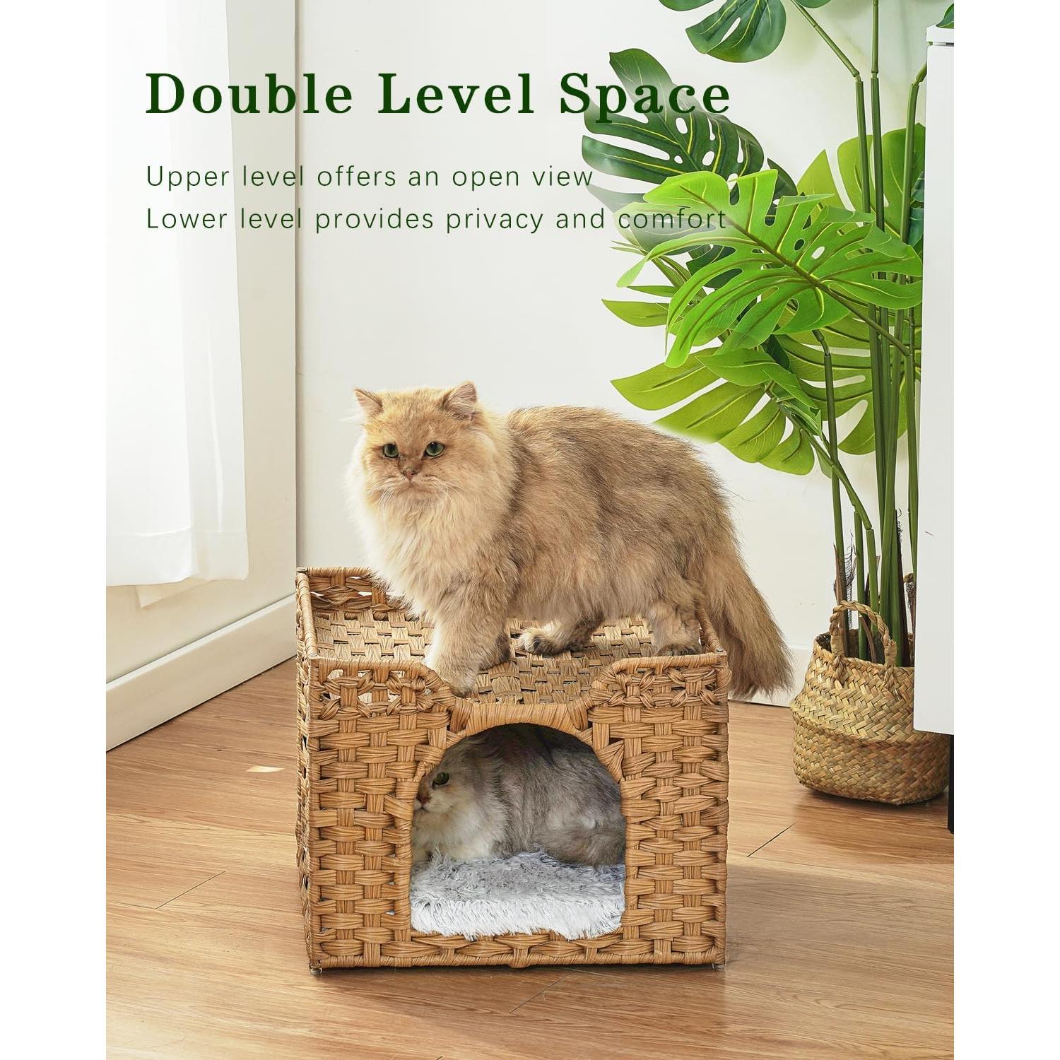 Cama para Gatos SETVSON Natural Mediana 42x42x33.5cm