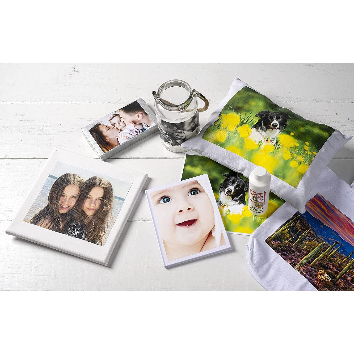 Mod Podge Transferencia de Fotos 226.8g + Kit Accesorios Pixiss