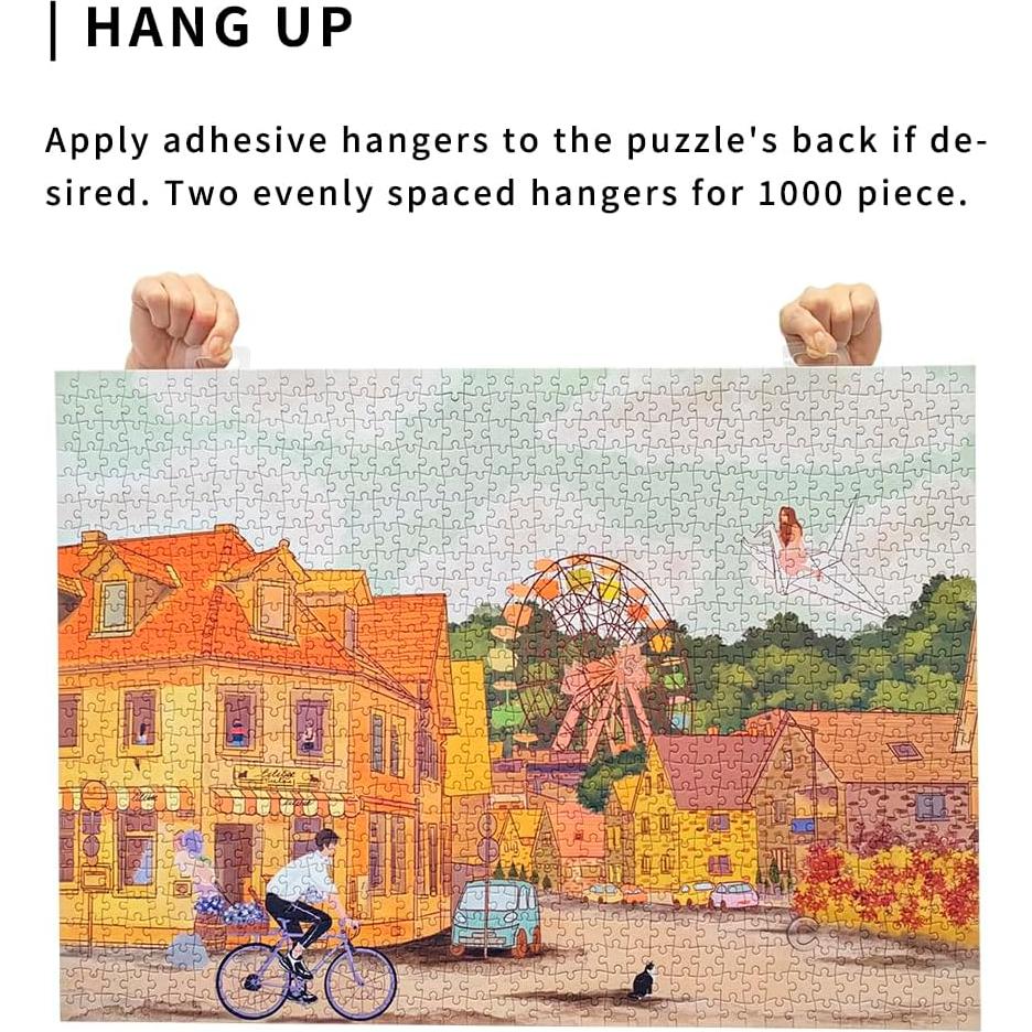 Ahorra Rompecabezas Comitok 1000 Piezas - 6 Hojas Adhesivas