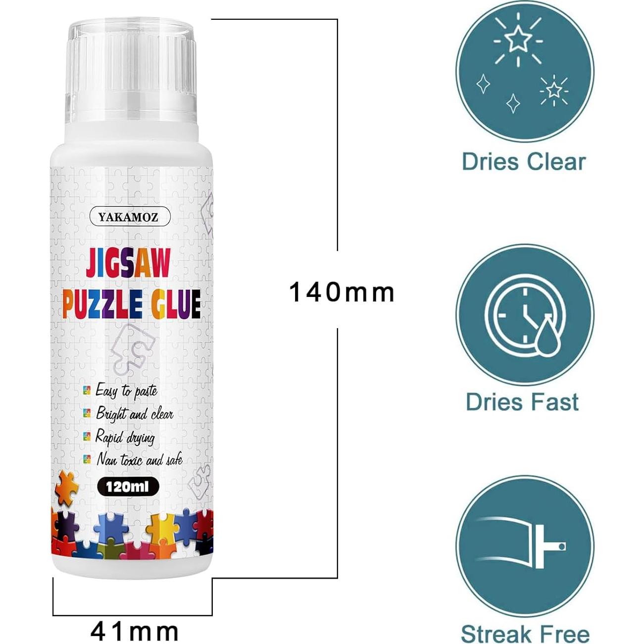 Pegamento para Rompecabezas YAKAMOZ 520ML Secado Rápido