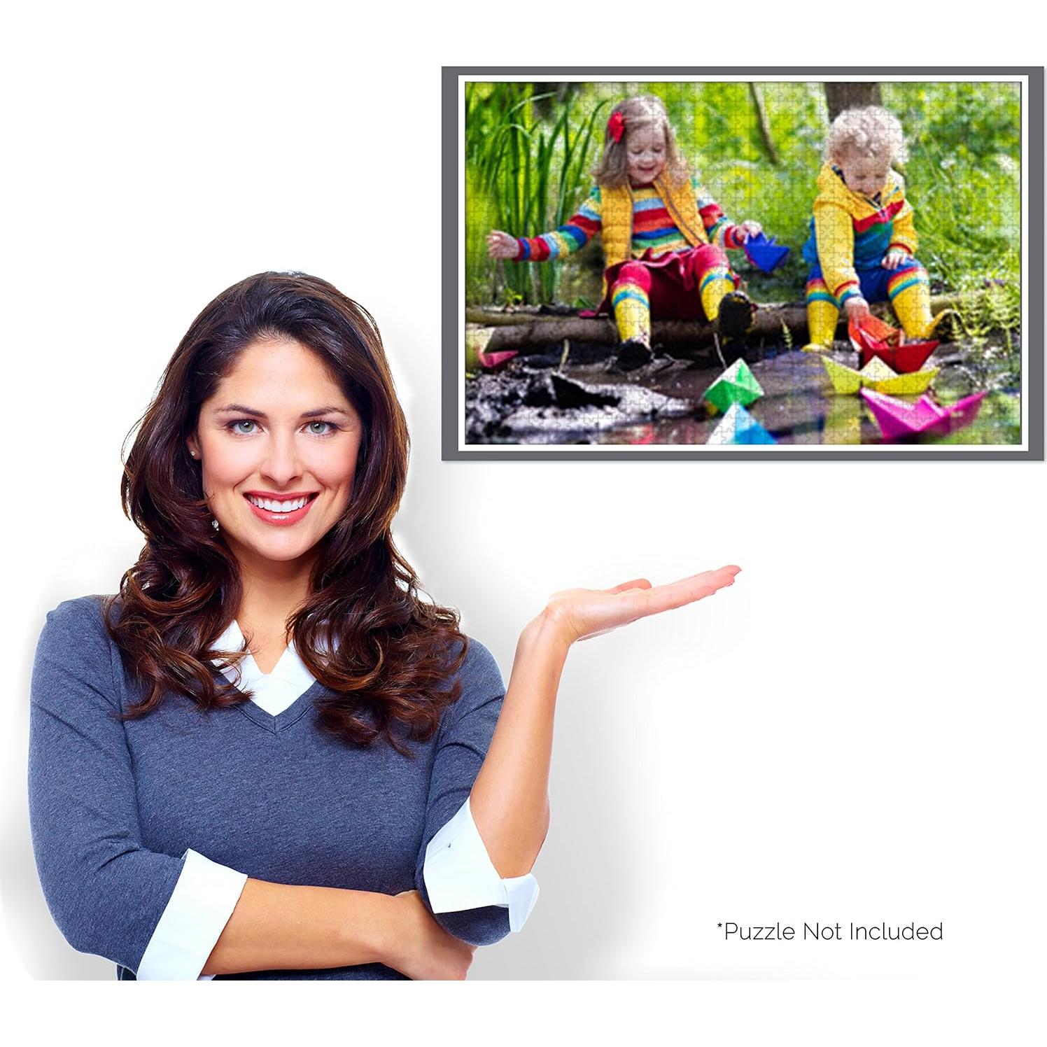 Hojas Adhesivas Puzcraft para Puzzles - 24 Hojas 38.1x19.1cm