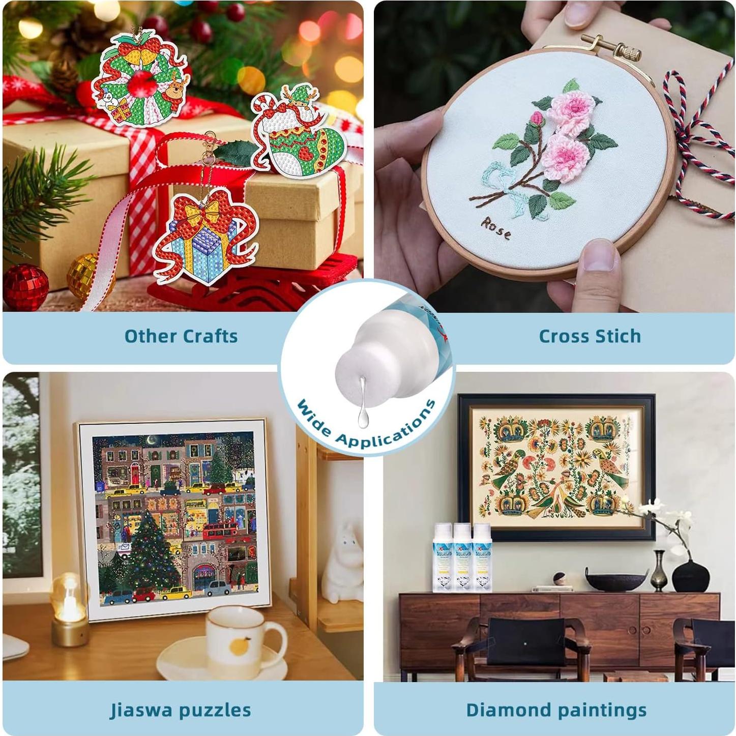 Sellador de Pintura de Diamante Xgunion 3-Pack 120ML Efecto Brillante