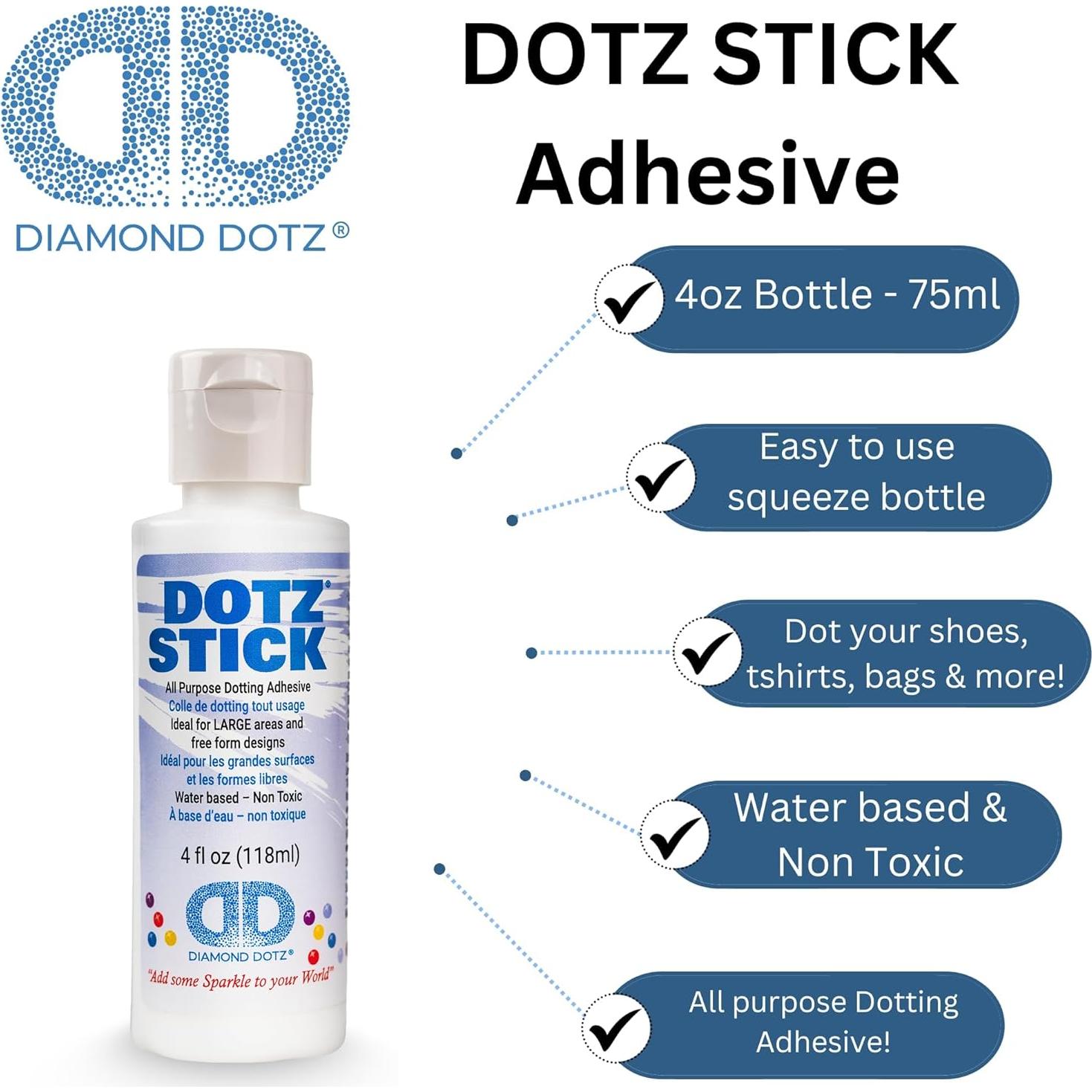 Pega Dotz Diamond Dotz 118ml para Arte y Manualidades