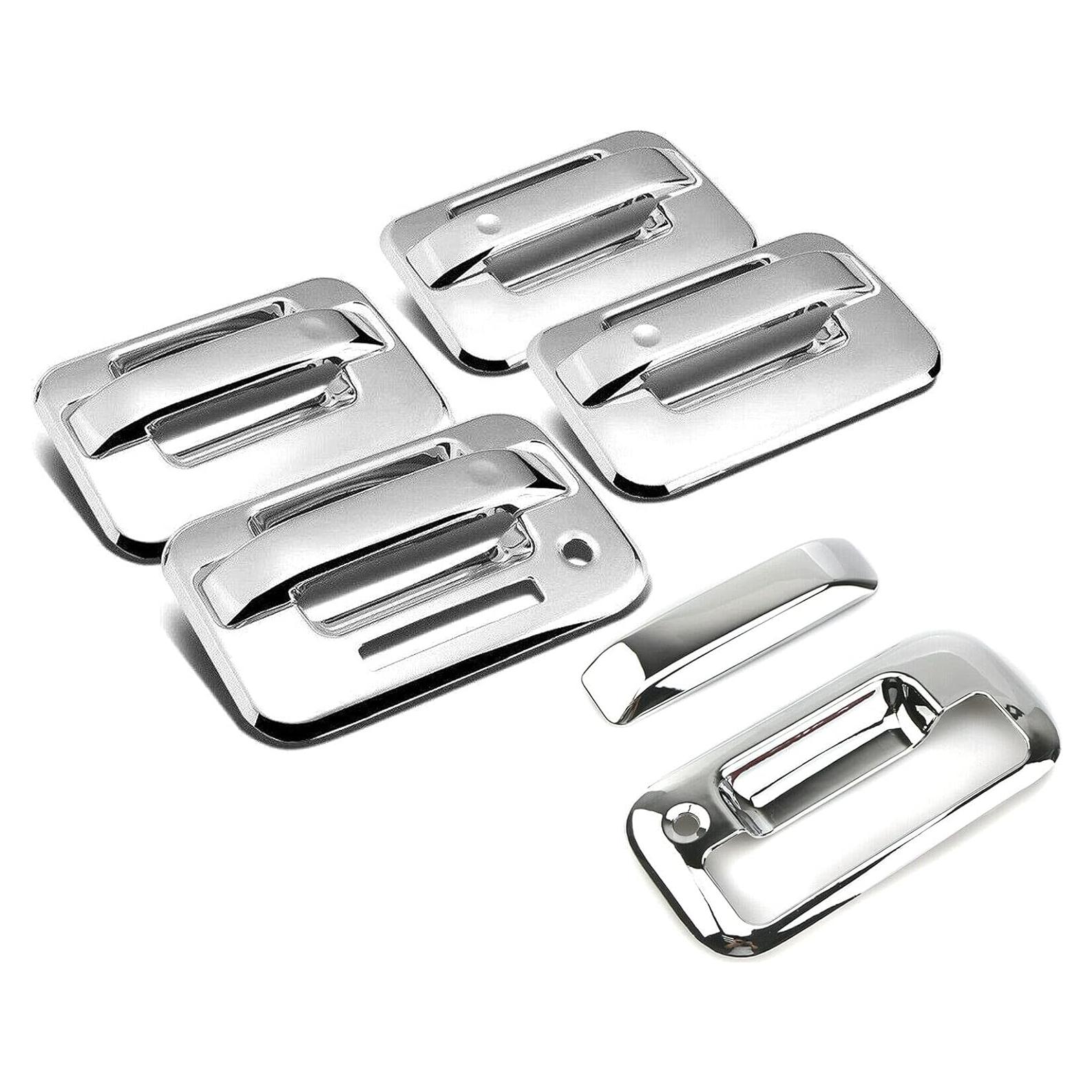 Cubiertas de Manijas de Puerta Cromadas AUCERAMIC para Ford F150 2004-2014