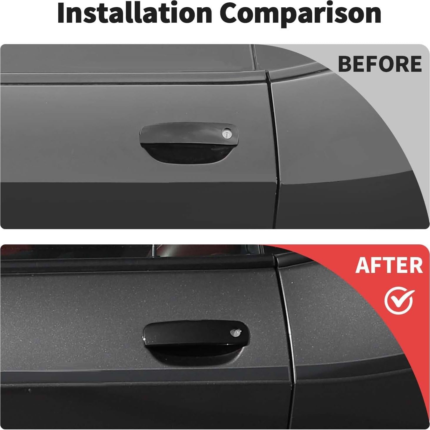 Cubierta de Manija de Puerta Voodonala para Dodge Challenger 2012-2025