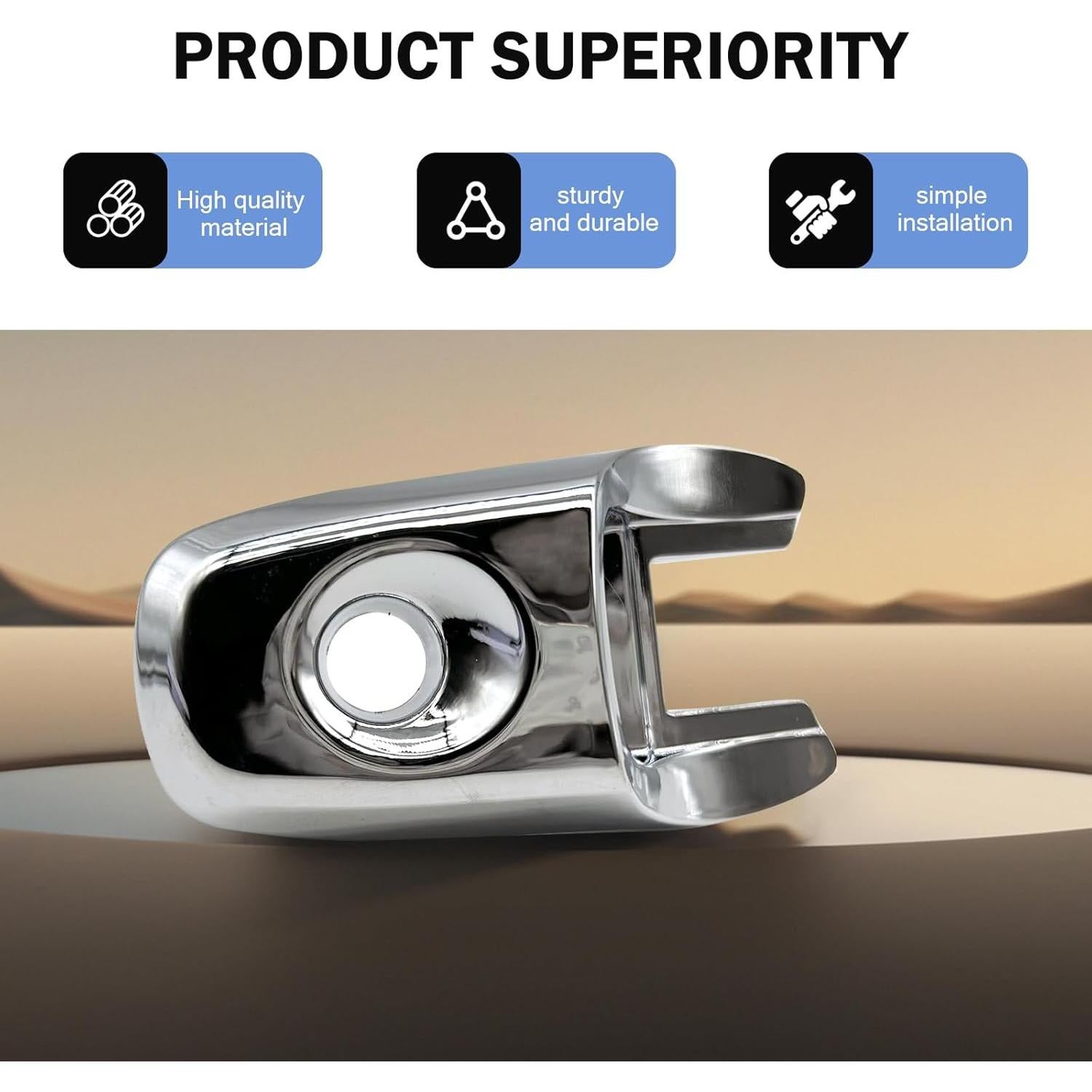 Cubierta de Cerradura de Manija de Puerta Merdege para Ford