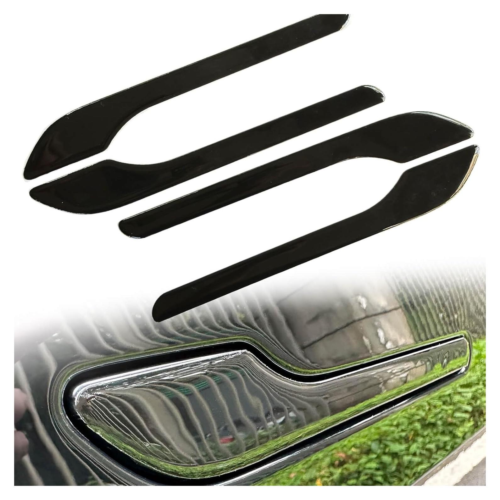 Cubiertas de Manijas de Puerta Yeapop para Tesla Modelo 3 y Y - Negro