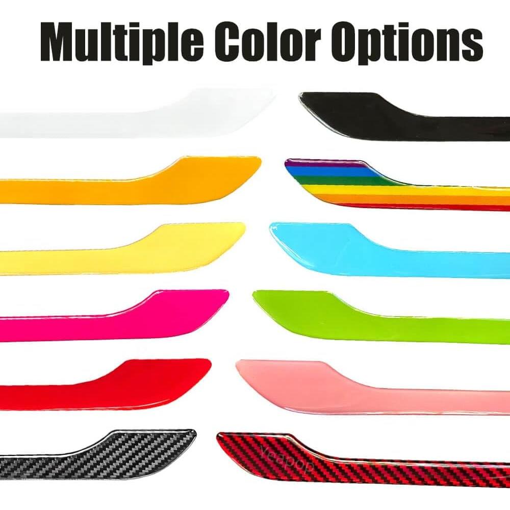 Cubiertas de Manijas de Puerta Yeapop para Tesla Modelo 3 y Y - Negro