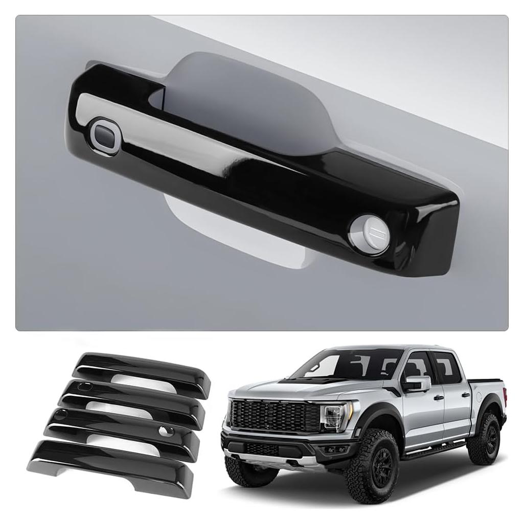 Cubierta de Manija de Puerta LUNQIN para Ford F-150/F-250/F-350