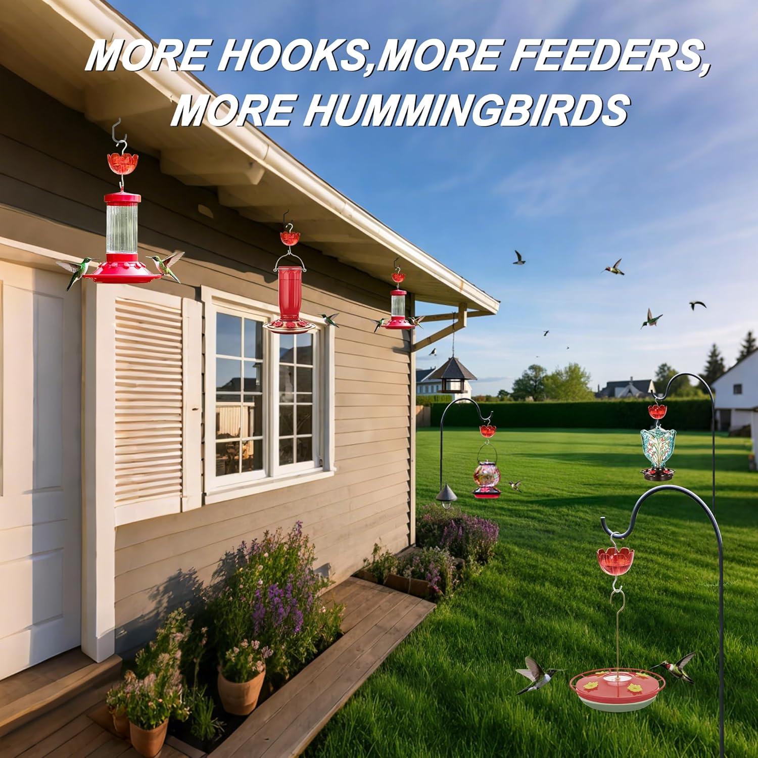 Paquete de 6 Moats Ant para Alimentadores de Colibrí Tinlaviy