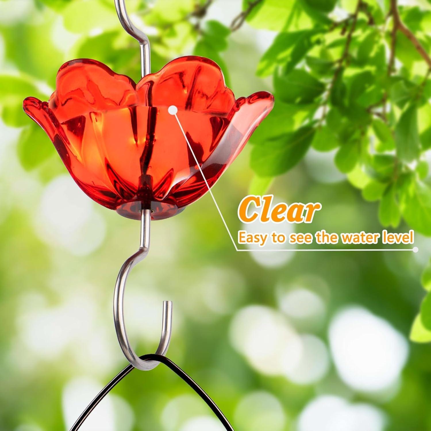 Moat de Hormigas BOLITE Rojo 5 Oz para Alimentador de Colibríes