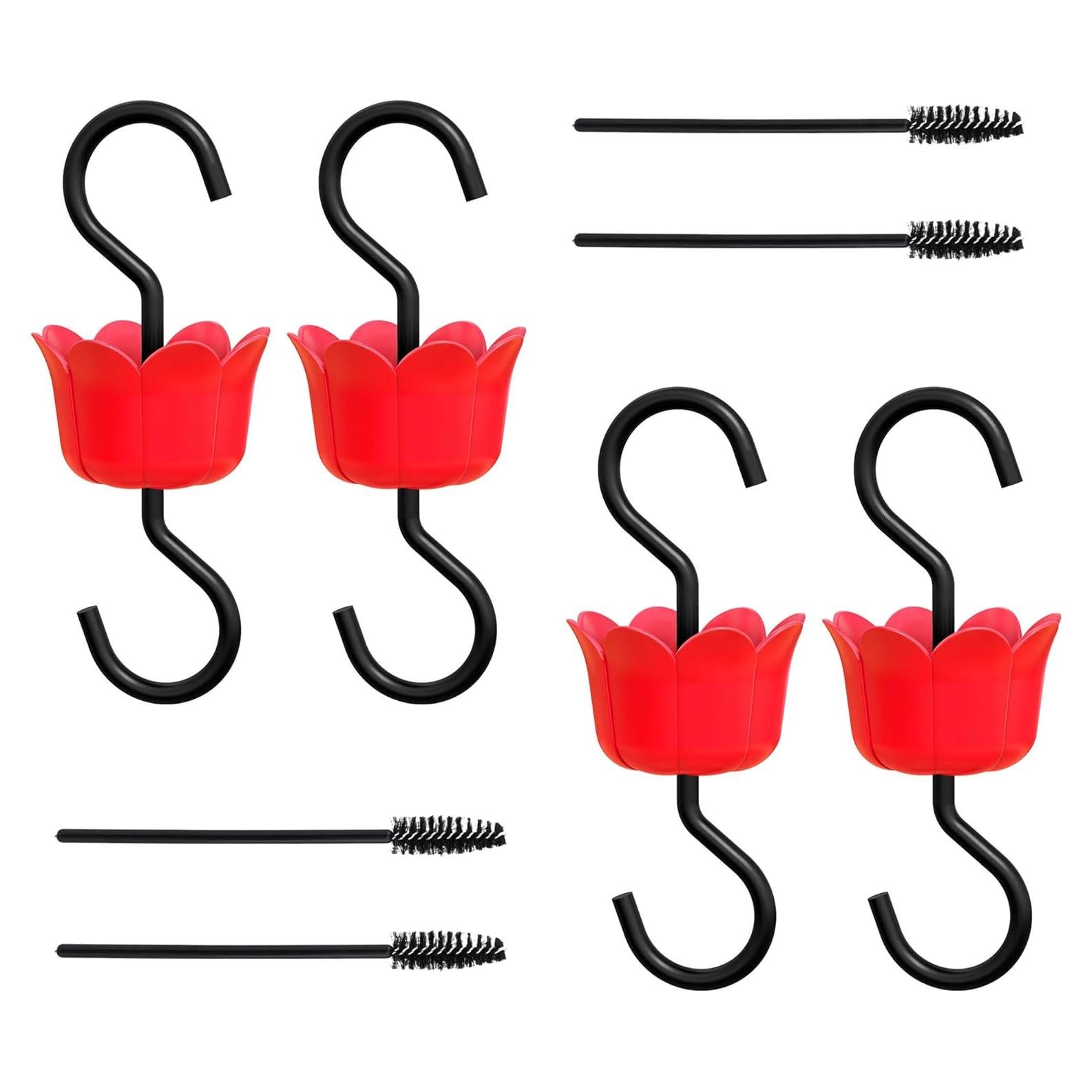 Alimentador de Colibríes con Guardia de Hormigas RM FOLD ART - 4 Piezas