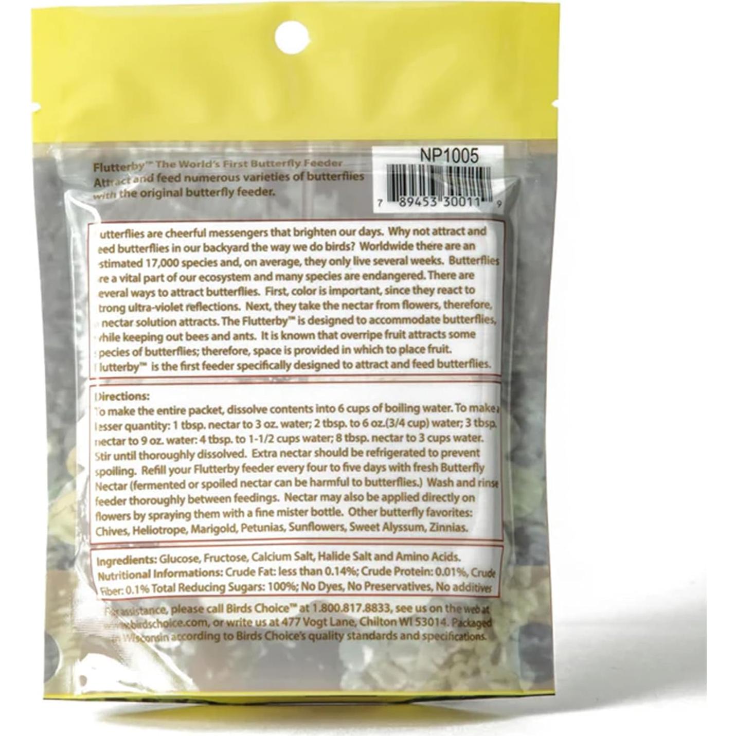 Néctar de Mariposa Birds Choice 212.6 g - Atrae Mariposas