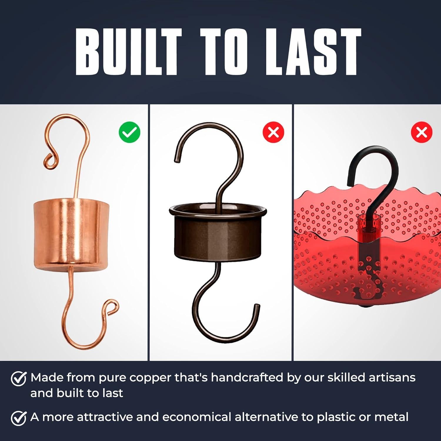 Moat de Hormigas de Cobre Monarch Abode 16.5 cm para Colibríes