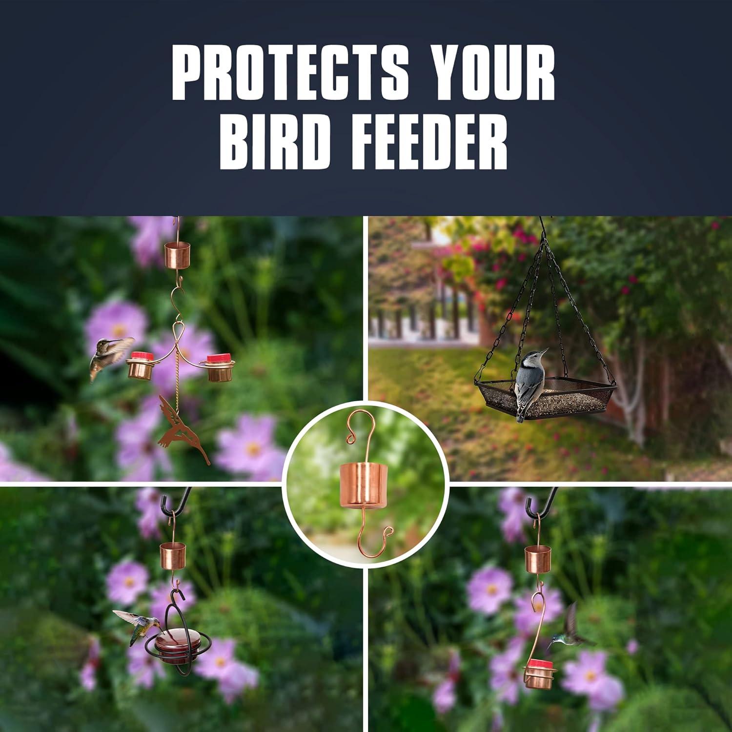 Moat de Hormigas de Cobre Monarch Abode 16.5 cm para Colibríes