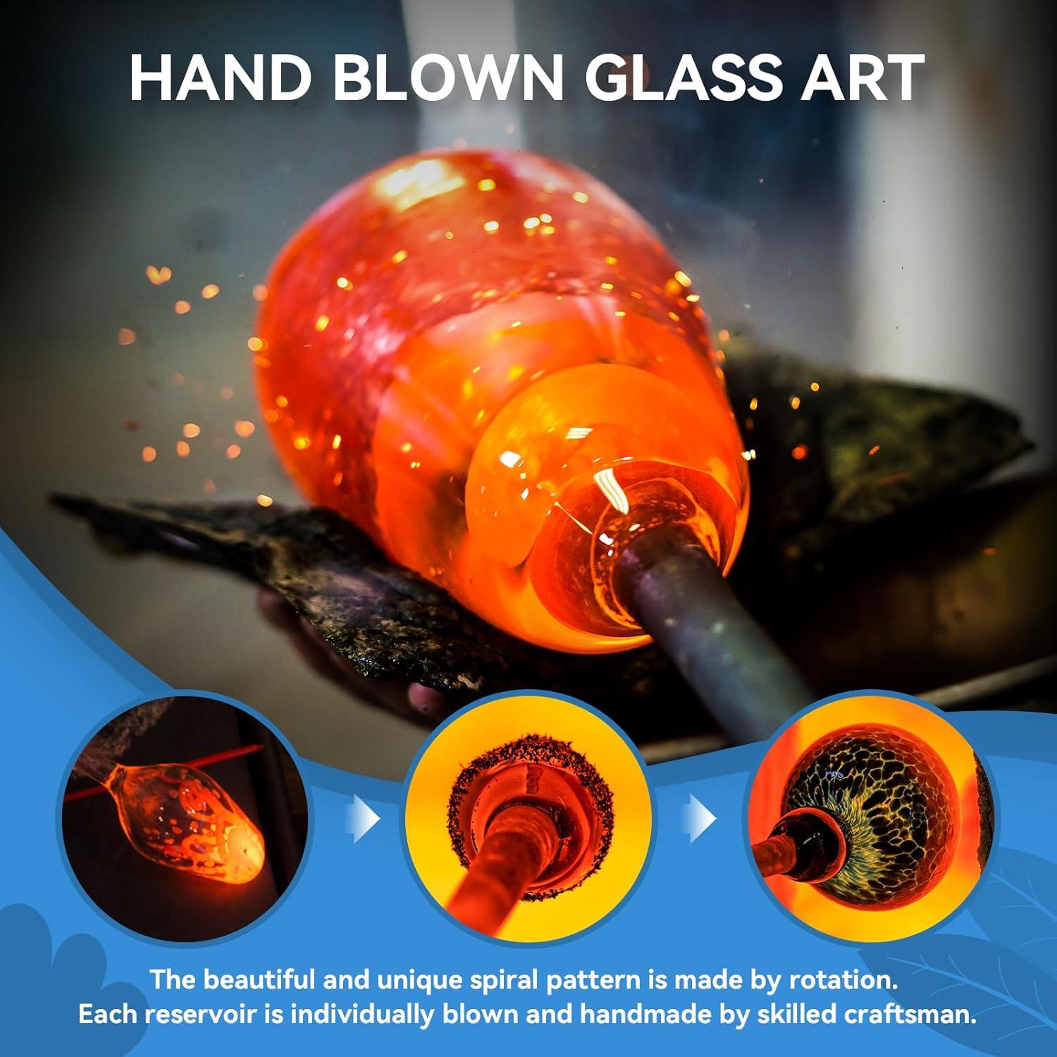 Alimentador de Colibríes Advtim de Vidrio 32 Oz con Moat