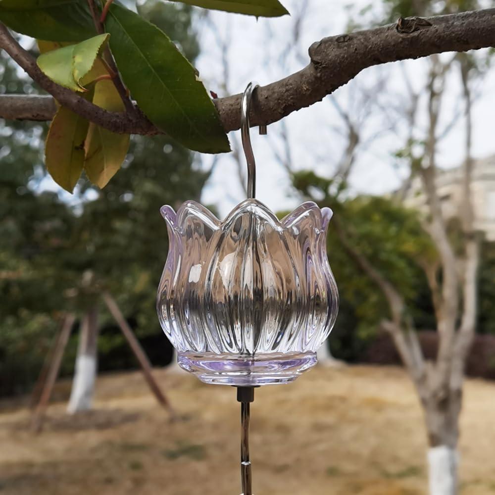 Moat de vidrio HOLAHOMA para colibríes 2PC 90ml púrpura