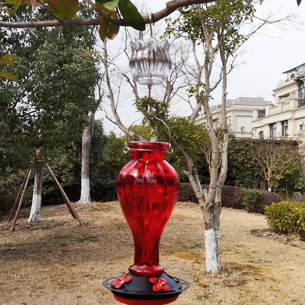 Moat de vidrio HOLAHOMA para colibríes 2PC 90ml púrpura