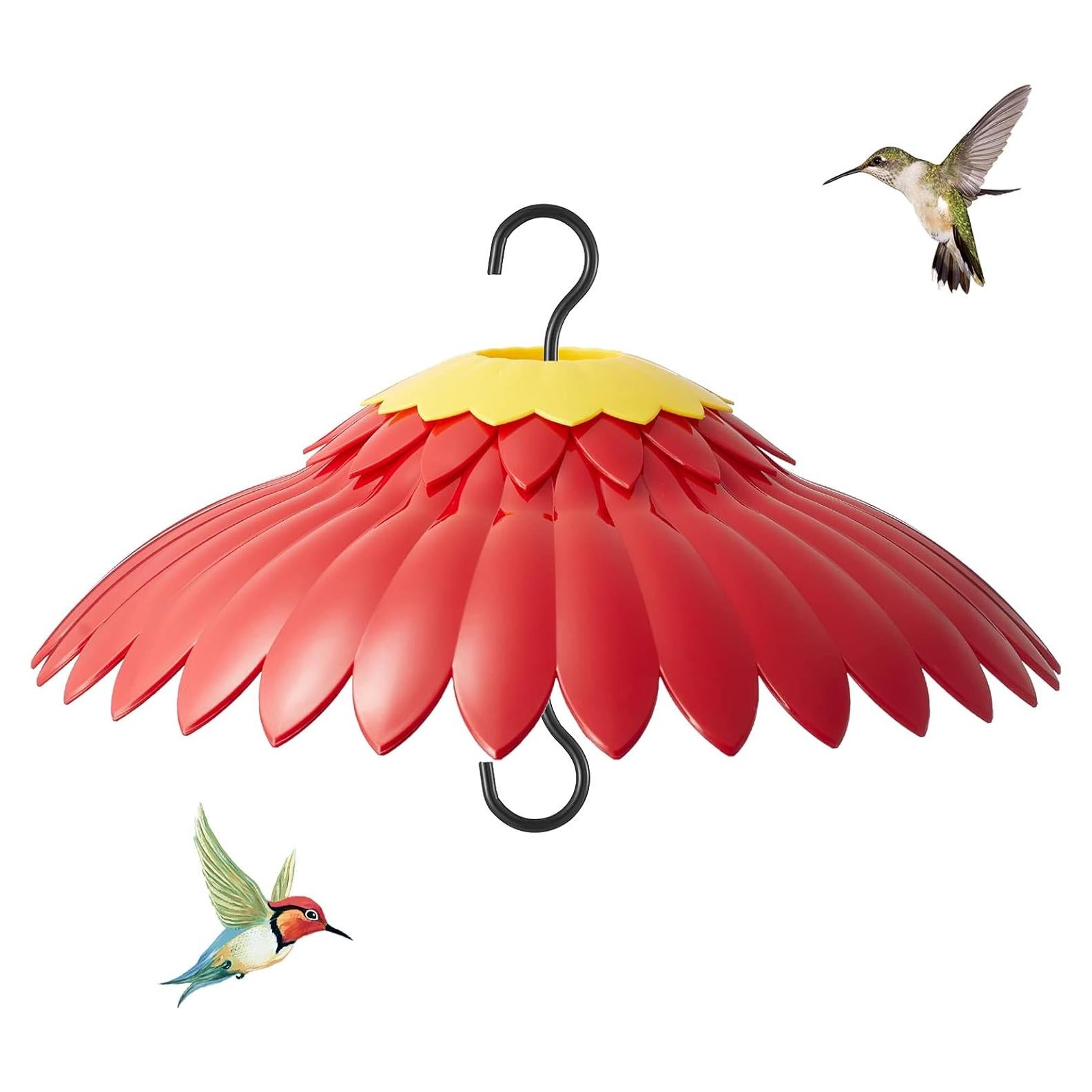 Cubierta para Comedero de Colibrí Beserie 35.56cm Rojo