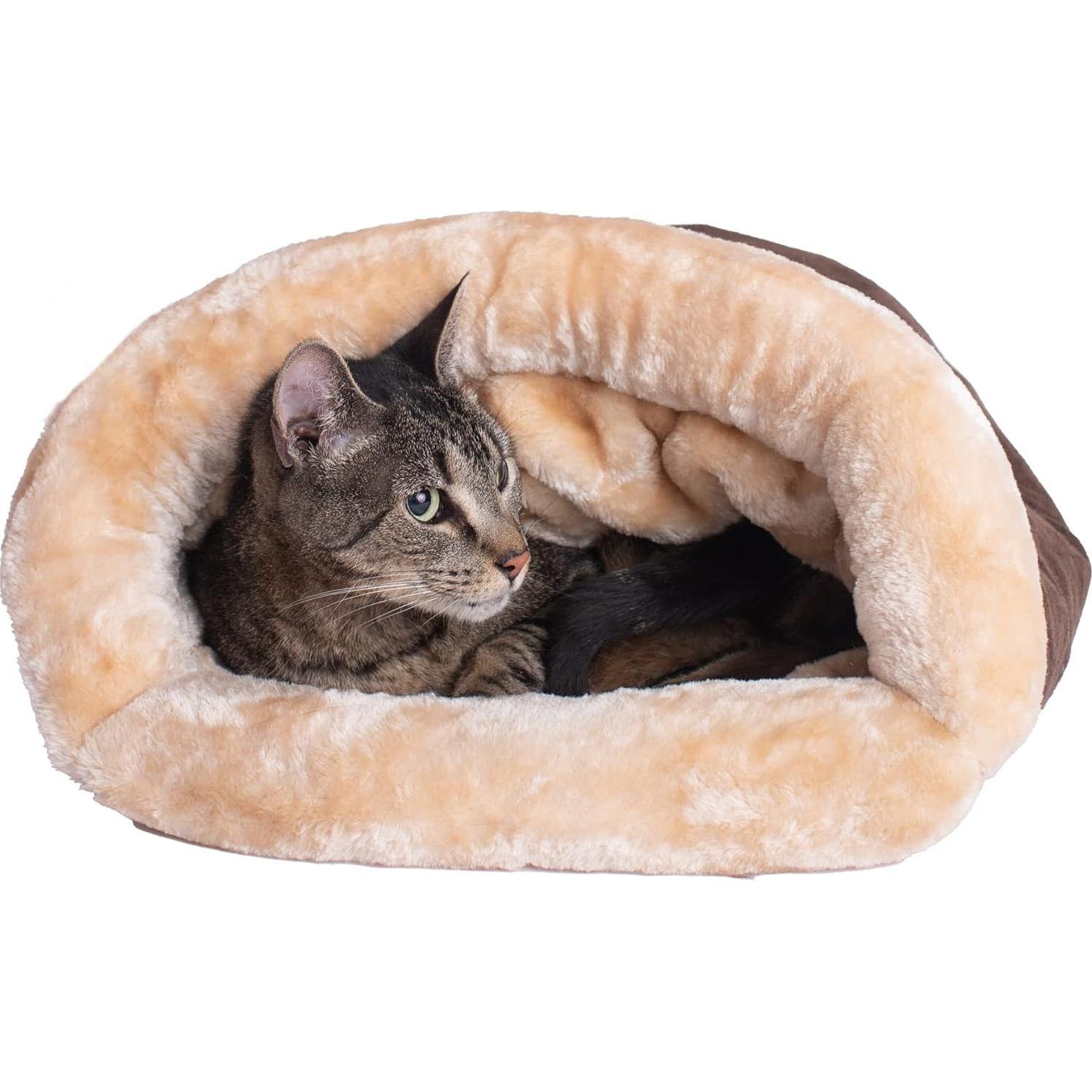 Cama para Gato Armarkat C15HKF/MH 50.8x35.6 cm Beige Mocha