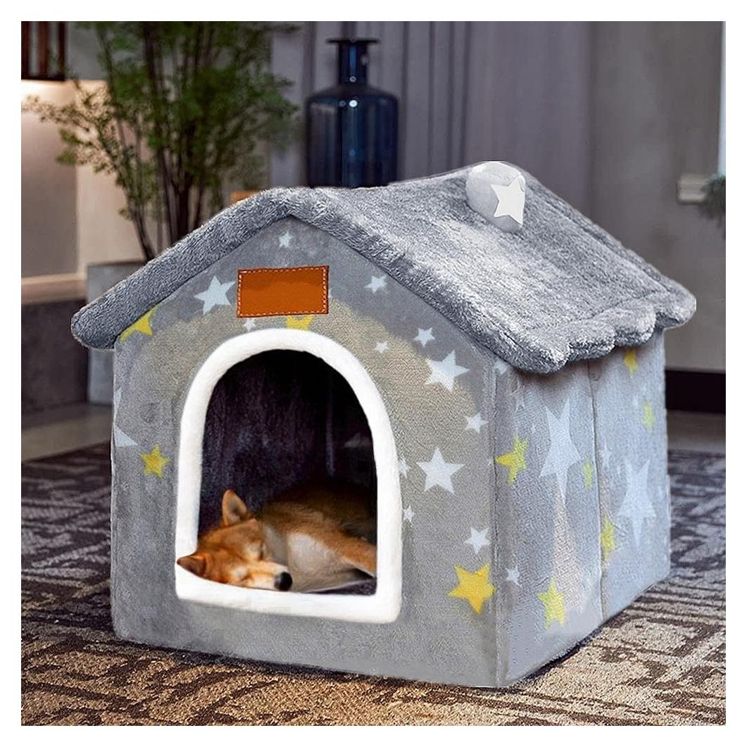 Casa para Perros y Gatos XL de Espuma de Memoria Aquarius