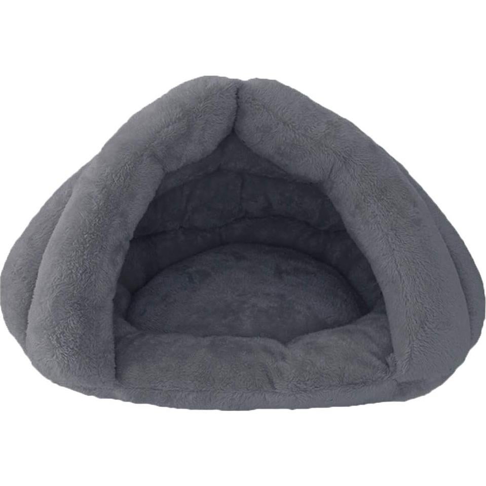Cama para mascotas Beskie tipo cueva S 50x40 cm forro polar