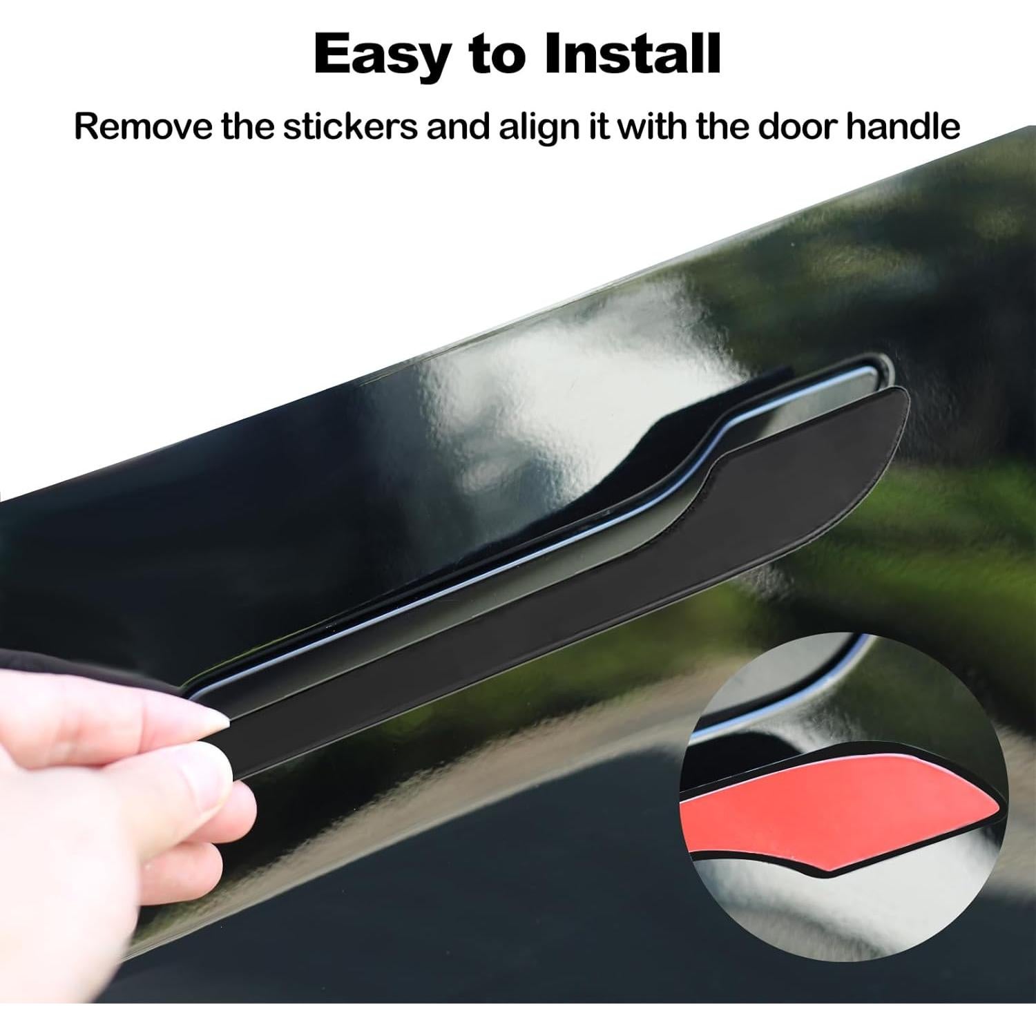 Cubierta Protectora de Manija de Puerta Tesla Model 3/Y - Tesheer