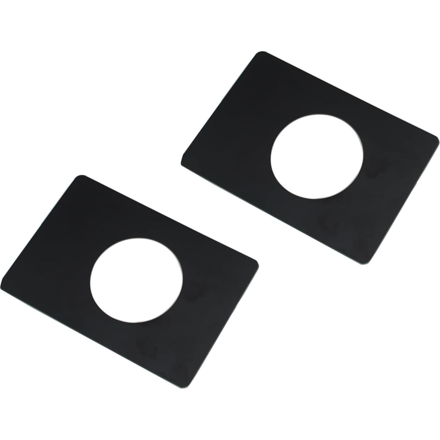 Placa de refuerzo para pomo de puerta OZXNO 2 piezas acero inoxidable