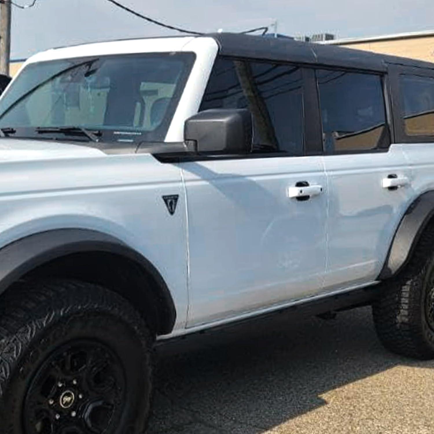 Cubiertas de Manijas de Puerta Ford Bronco 2021-2025 - Blancas