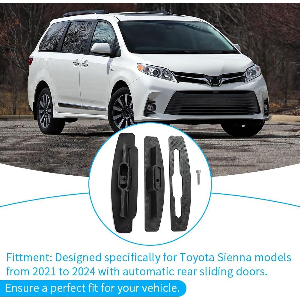 Cubiertas Protectores Mango Puerta Toyota Sienna 2021-2024