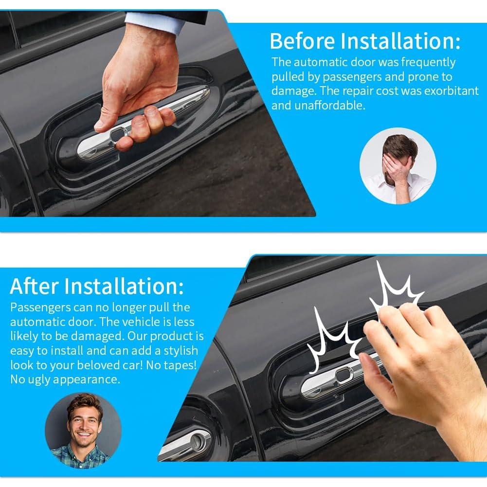 Cubiertas Protectores Mango Puerta Toyota Sienna 2021-2024