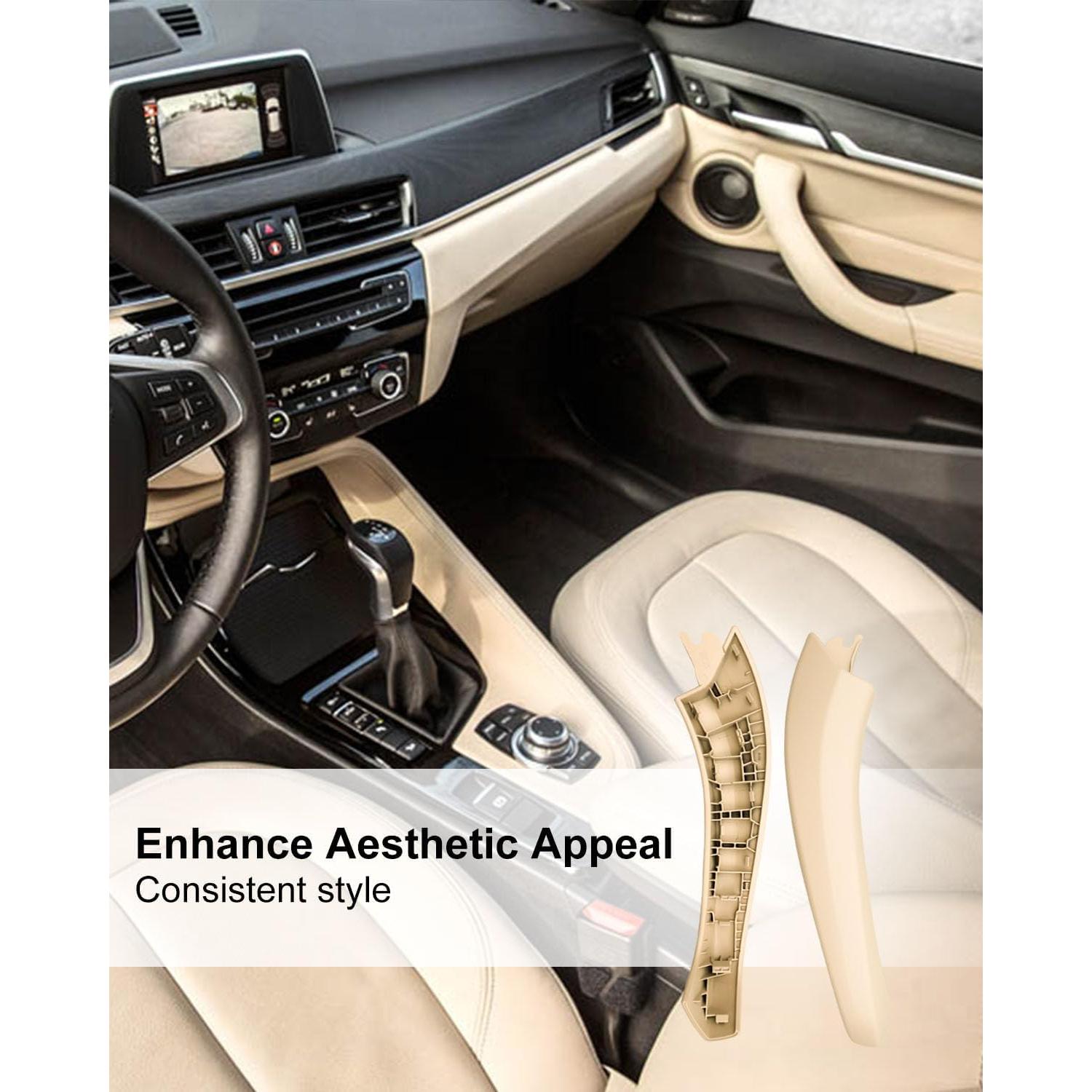 Cubierta de Manija de Puerta Izquierda Beige BMW X3 X4 2018-2021