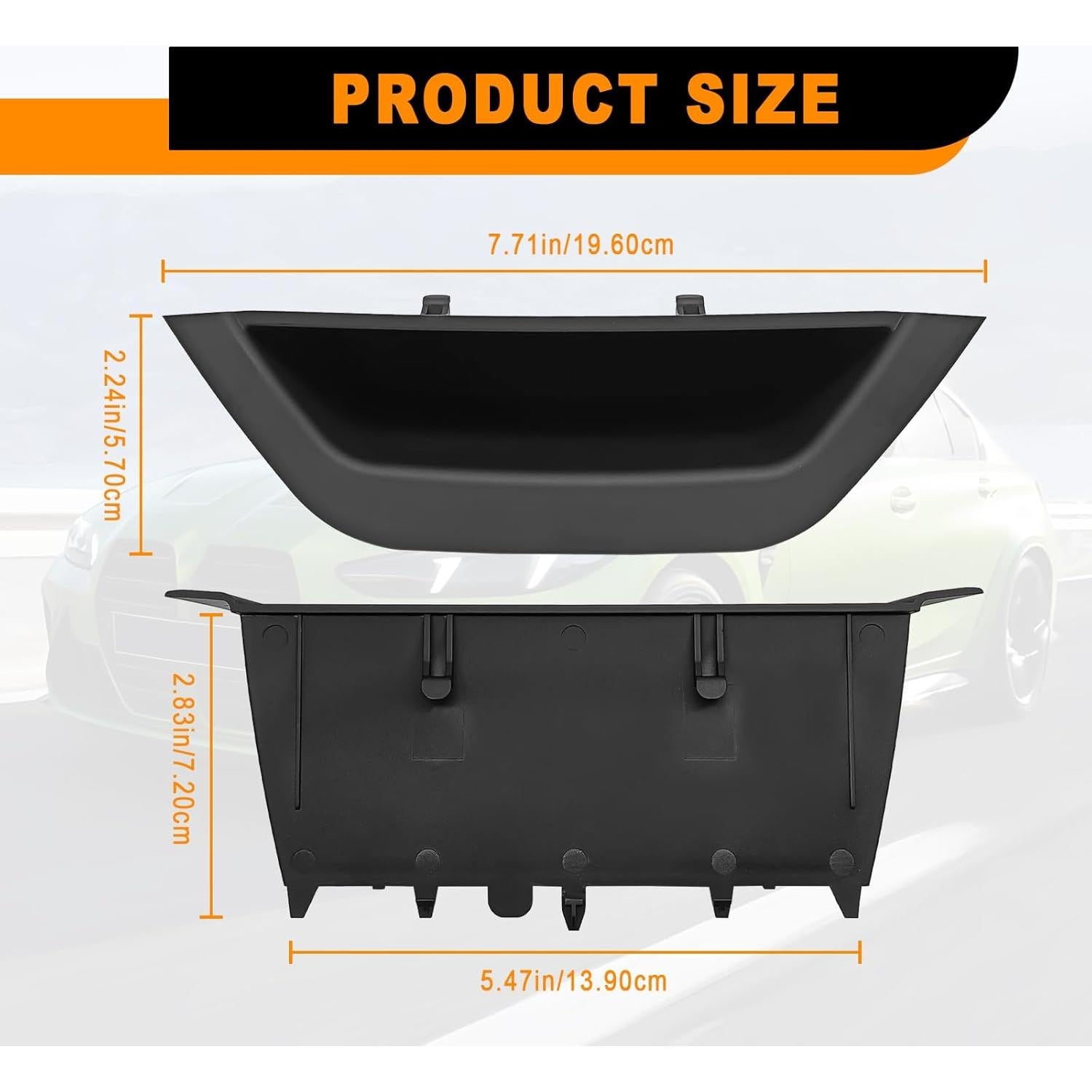 Cubierta reposabrazos puerta Dunviku para BMW X3/X4 2010-2017